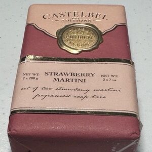 Castelbel Strawberry Martini Luxury Soap Made in Portugal (1Bar/7 oz)